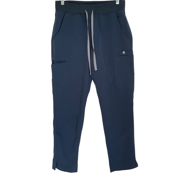 Figs Other - Figs Scrub Pants Women Size S  Blue Kade Double Cargo Pockets